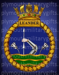 HMS Leander Magnet